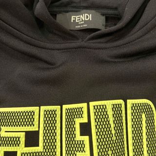 FENDI - 激レア 美品FENDI パーカーセットアップ ブラック×イエローの