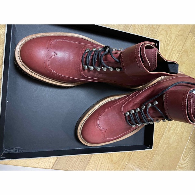 KRIS VAN ASSCHE(クリスヴァンアッシュ)のBROGUE BOOTS VELCRO LIMITED ED メンズの靴/シューズ(ブーツ)の商品写真