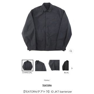 TEATORA - 極美品 teatora テアトラ ID JACKET BARRIERIZERの通販|ラクマ