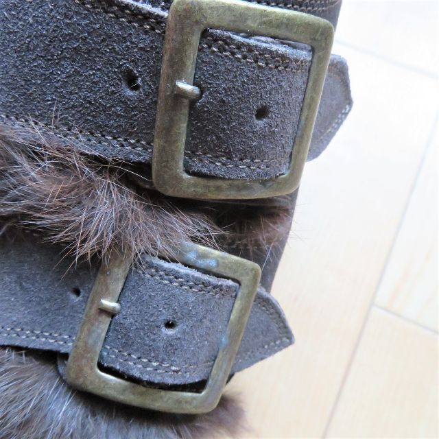 L'Appartement DEUXIEME CLASSE(アパルトモンドゥーズィエムクラス)のアパルトモン  CAMINANDO FUR SANDAL 37 レディースの靴/シューズ(サンダル)の商品写真