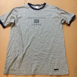 カルバンクライン(Calvin Klein)のカルバンクライン グレー 半袖 Tシャツ(Tシャツ/カットソー(半袖/袖なし))