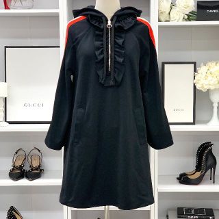 Gucci - 5750 グッチ テクニカルライン フリル フード ジップ ジャージ