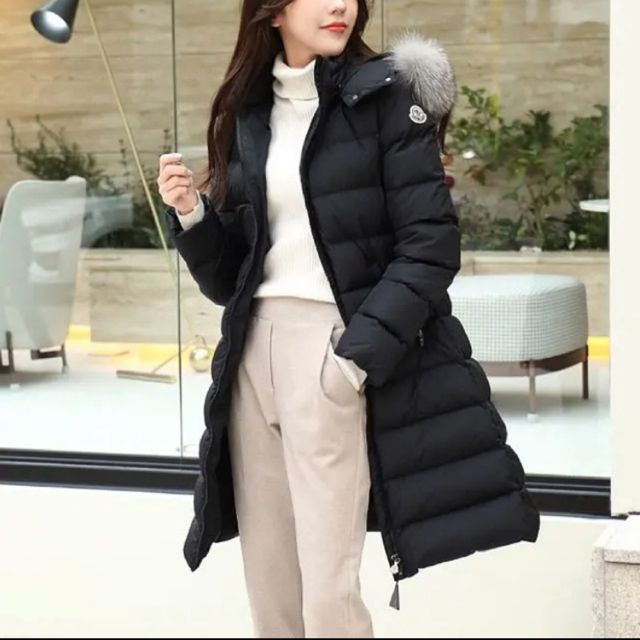 MONCLER - モンクレール Moncler アベル ABELLE 14A ブラックの MONCLER - モンクレール Moncler アベル ABELLE 14A ブラックの