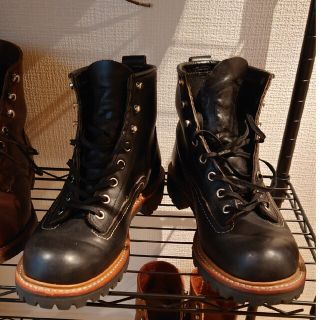 レッドウィング(REDWING)の希少廃盤品　RED WINGラインマン　8 1/2D(ブーツ)