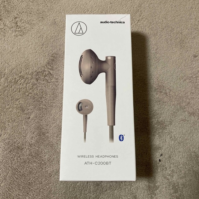 audio-technica(オーディオテクニカ)のaudio-technica インナーイヤーヘッドホン ATH-C200BT B スマホ/家電/カメラのオーディオ機器(ヘッドフォン/イヤフォン)の商品写真