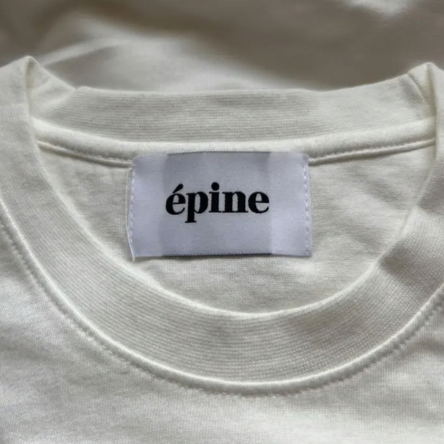 épine(エピヌ)の【epine】シティロゴTシャツ レディースのトップス(Tシャツ(半袖/袖なし))の商品写真