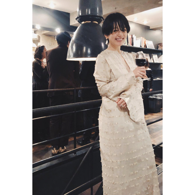 mame - mame kurogouchi シルクドレス ロングワンピースの通販 by shop