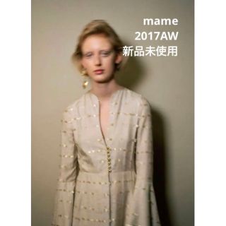 mame kurogouchi 2019AW シルクドレス