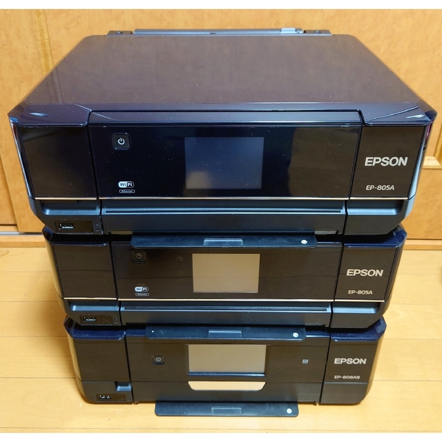 セイコーエプソンEPSON EP-805A.805A.808AB(3台ジャンク品)