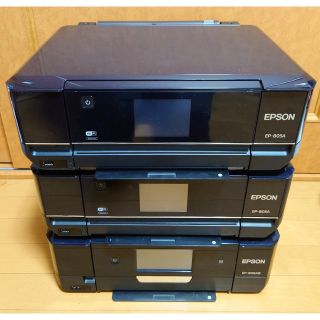 エプソン(EPSON)のEPSON EP-805A.805A.808AB(3台ジャンク品)(OA機器)