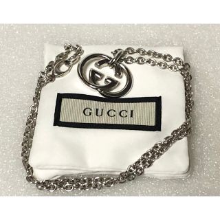 グッチ(Gucci)のグッチ　ネックレス GG ロゴ チェーン シルバー 925 GUCCI SV(ネックレス)