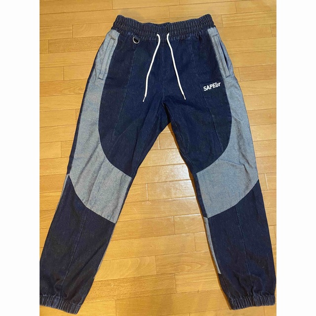 SAPEur DENIM TRACK PANTS