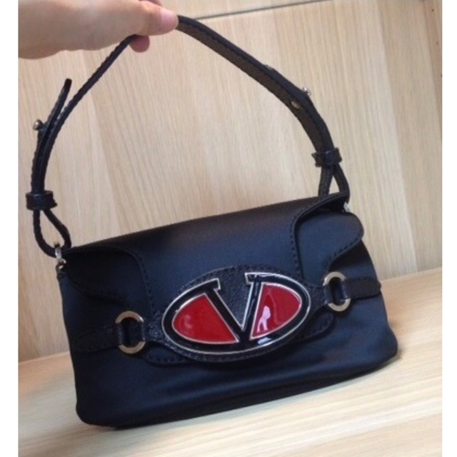 VALENTINO ハンドバッグ ブラック ヴァレンティノ