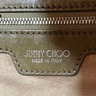 JIMMY CHOO - 【極美品】JIMMY CHOO SOFIA/M カーキ スタッズ トート