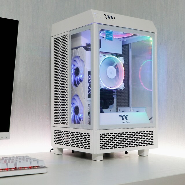 Core i3 12100F RTX3060 白ゲーミングPC Tower