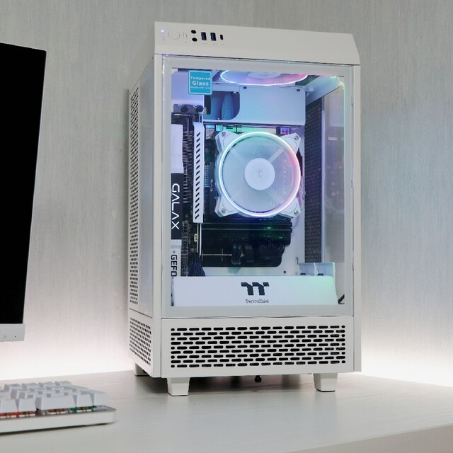 Core i3 12100F RTX3060 白ゲーミングPC Tower