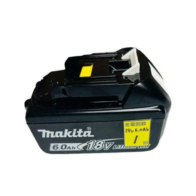 Makita(マキタ)のmakita マキタ 純正品 18V6.0Ahバッテリー1個+充電器セット スマホ/家電/カメラのスマホ/家電/カメラ その他(その他)の商品写真