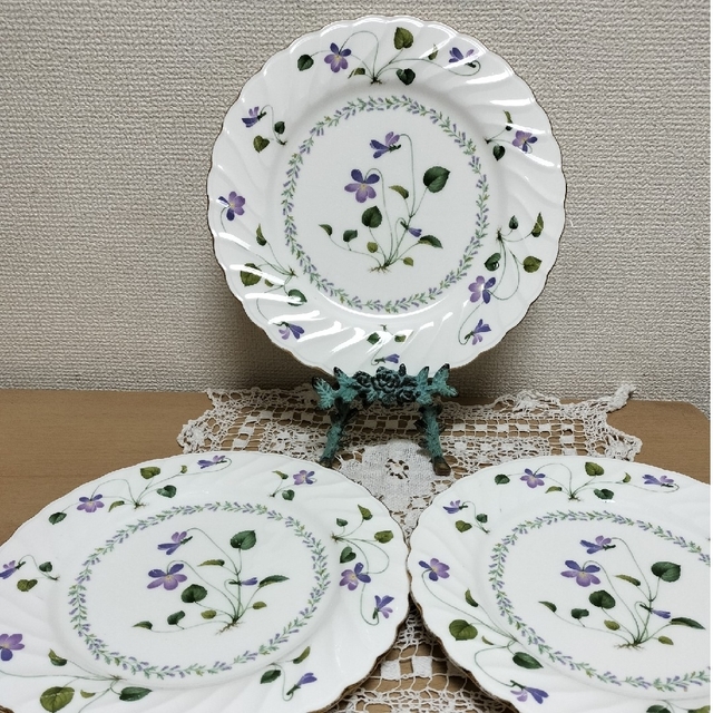 【新品・廃盤品】Noritake「ロイヤルオーチャード9416」(廃盤品) 3枚