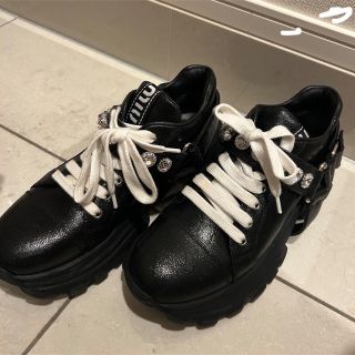 ミュウミュウ 厚底スニーカー スニーカー(レディース)の通販 42点 ミュウミュウ 厚底スニーカー スニーカー(レディース)の通販 42点