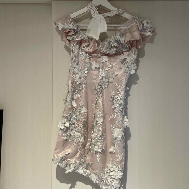 AngelR(エンジェルアール)のROBE de FLEURS/ローブドフルール立体フラワーレース レディースのフォーマル/ドレス(ナイトドレス)の商品写真