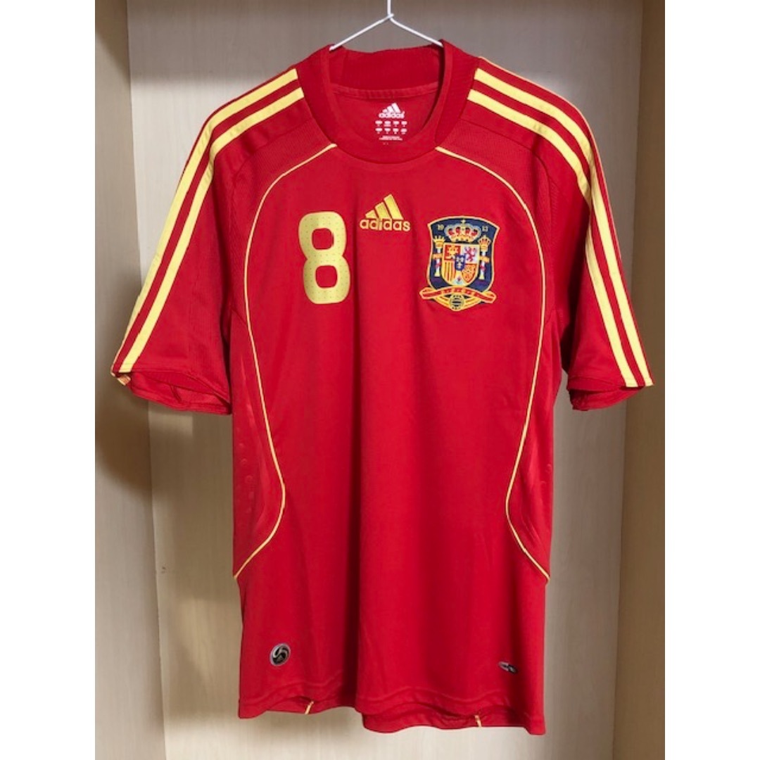 adidas - 2008 スペイン代表 #8 シャビ Sサイズ EURO優勝 adidas - 2008 スペイン代表 #8 シャビ Sサイズ EURO優勝