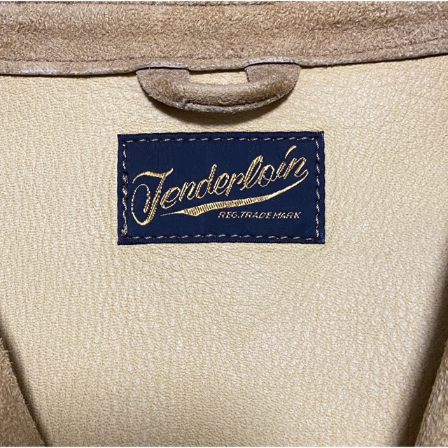 TENDERLOIN(テンダーロイン)のキムタク着　テンダーロイン  木村拓哉　porter リング　ベルト　ナロー メンズのジャケット/アウター(レザージャケット)の商品写真