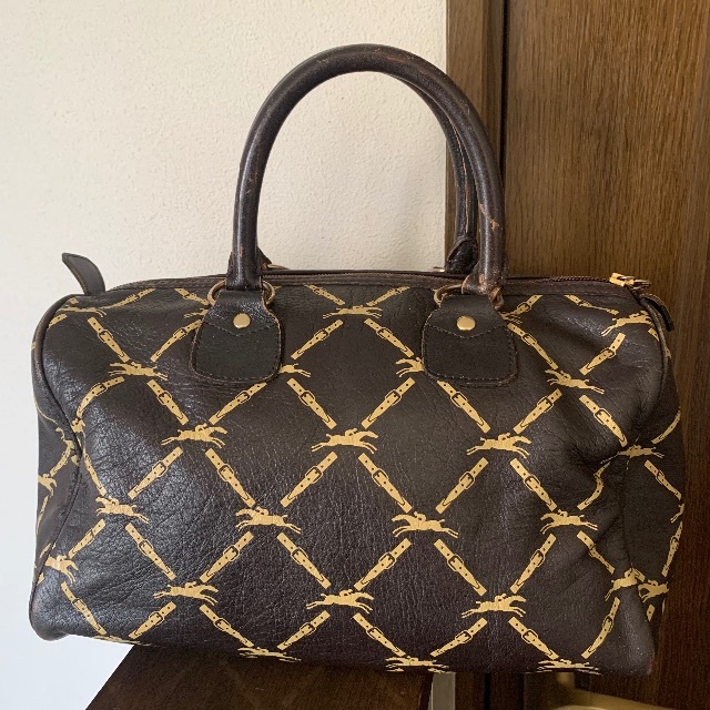 LONGCHAMP - ヴィンテージ LONGCHAMP ミニボストンバッグ LONGCHAMP - ヴィンテージ LONGCHAMP ミニボストンバッグ