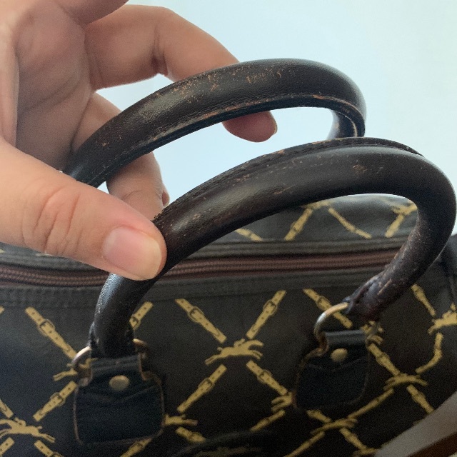 LONGCHAMP - ヴィンテージ LONGCHAMP ミニボストンバッグ LONGCHAMP - ヴィンテージ LONGCHAMP ミニボストンバッグ