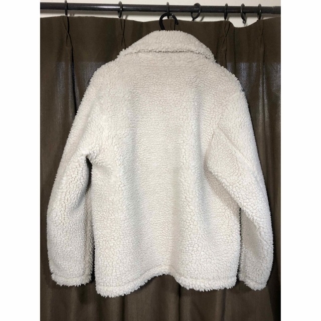 UNIQLOU フリースジャケット ボアブルゾン M ハイネック アウター