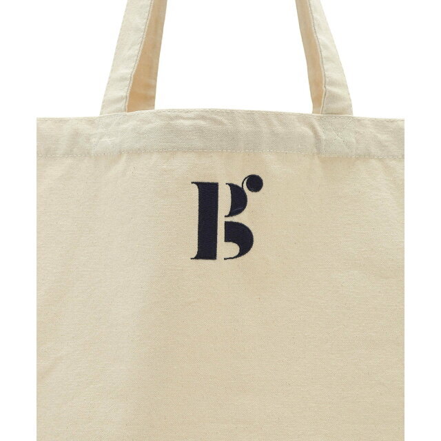 bonjour records(ボンジュールレコーズ)の【キナリ（16）】bonjour records original LOGO TOTE レディースのバッグ(トートバッグ)の商品写真