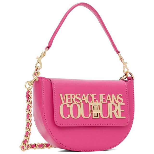 VERSACE JEANS COUTURE ショルダーバッグ フューシャピンクショルダー ...