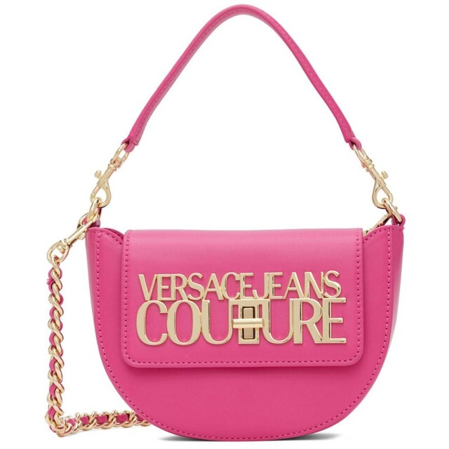 VERSACE - VERSACE JEANS COUTURE ショルダーバッグ フューシャピンク