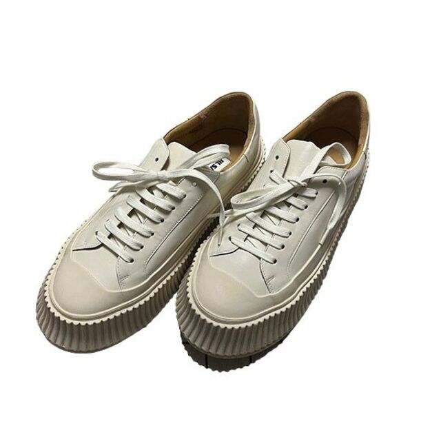 充実の品 Jil Sander - 【新品】JIL SANDER スニーカー アイボリー 39