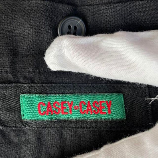 日本初の 極美品 CASEY-CASEY ヘリンボーン 中綿 スタンド コート最