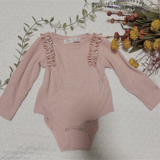 ザラキッズ(ZARA KIDS)のzarababy ニットロンパース (ロンパース)