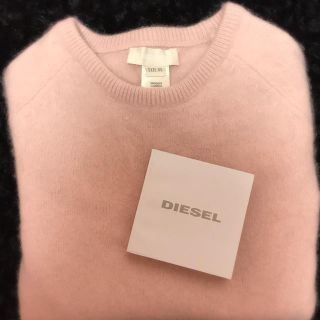 ディーゼル(DIESEL)のサーモンピンクニット(ニット/セーター)