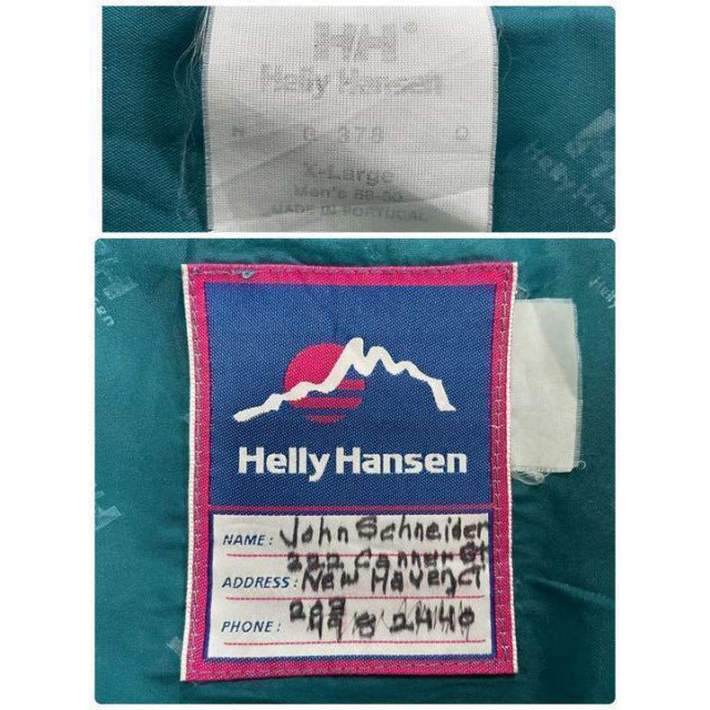 HELLY HANSEN(ヘリーハンセン)のヘリーハンセン　マウンテンパーカー　刺繍ロゴ　ネイビー　ビッグシルエット　XL メンズのジャケット/アウター(マウンテンパーカー)の商品写真