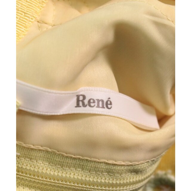René(ルネ)のRene ルネ ひざ丈スカート 38(S位) 黄xピンクx黄緑(花柄) 【古着】【中古】 レディースのスカート(ひざ丈スカート)の商品写真
