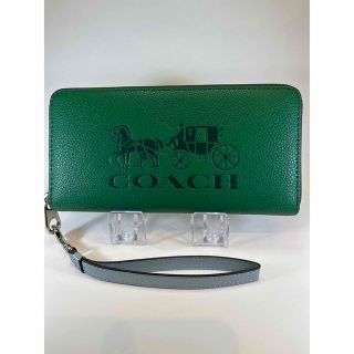 コーチ(COACH)のCOACH 長財布  C5889 ホース アンド キャリッジ カラーブロック (財布)