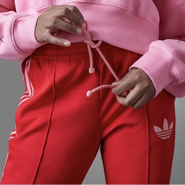 adidas 【レア】フレアトラックパンツ（ジャージー）