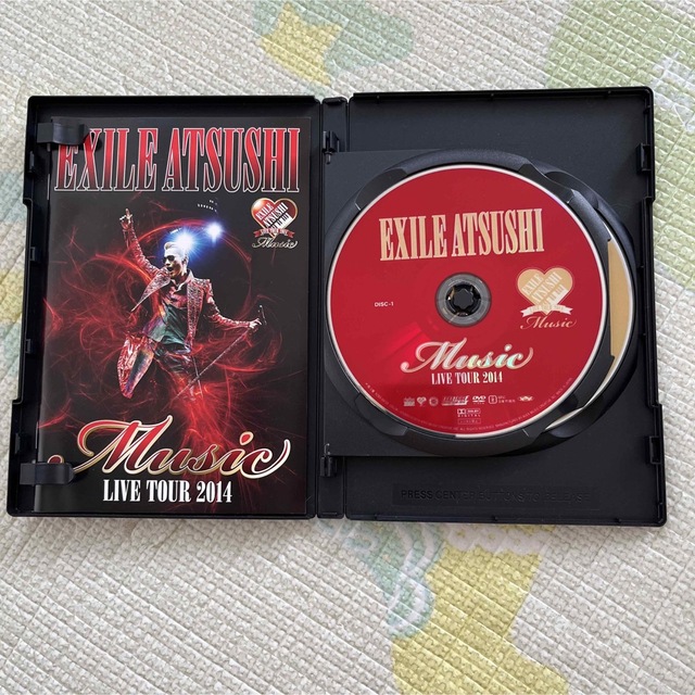 EXILE(エグザイル)のEXILE ATSUSHI CD DVD 5枚セット MUSIC   Solo エンタメ/ホビーのDVD/ブルーレイ(ミュージック)の商品写真