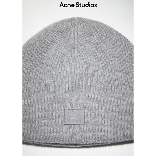 新品Acne Studiosアクネ ストゥディオズ フェイス ビーニー ニット帽