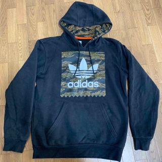 アディダス(adidas)のadidas パーカー　黒　オリジナルス(パーカー)