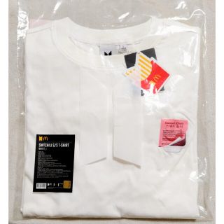 ボウダンショウネンダン(防弾少年団(BTS))の公式 BTS マック マクドナルド コラボ スイートチリTシャツ Lサイズ(アイドルグッズ)