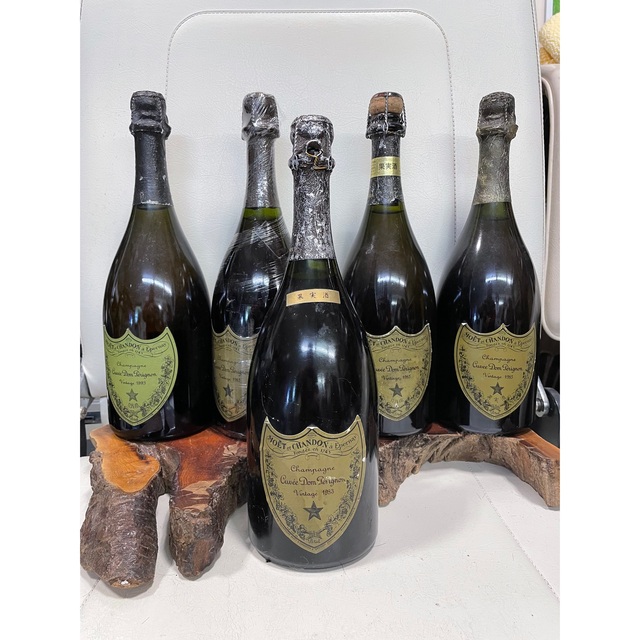 Dom Pérignon(ドンペリニヨン)のドンペリ　まとめて　５本　ヴィンテージ　大値引きします 食品/飲料/酒の酒(シャンパン/スパークリングワイン)の商品写真