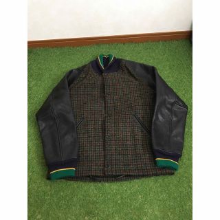 ザダファーオブセントジョージ(The DUFFER of ST.GEORGE)のDUFFEER×HARRIS TWEED スタジャン　新品(スタジャン)