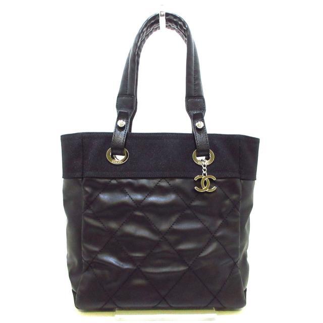 人気新品 CHANEL - シャネル トートバッグ レディース美品 黒 トート
