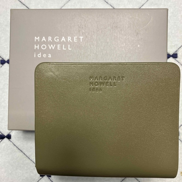 MARGARET HOWELL(マーガレットハウエル)のマーガレットハウエル　2つ折り財布オリーブ レディースのファッション小物(財布)の商品写真