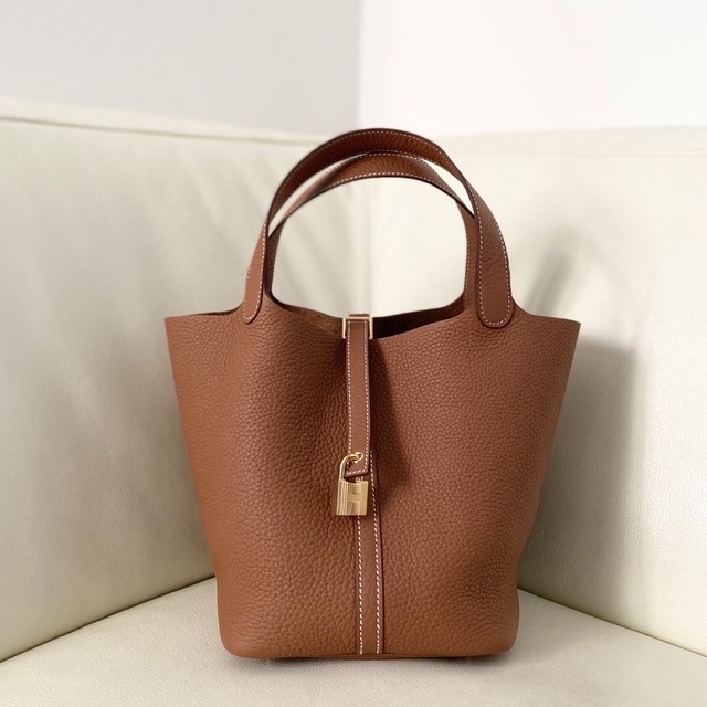 【限定特価】 Hermes - U刻印 ゴールド MM ピコタン エルメス 新品 ハンドバッグ 【限定特価】 Hermes - U刻印 ゴールド MM ピコタン エルメス 新品 ハンドバッグ