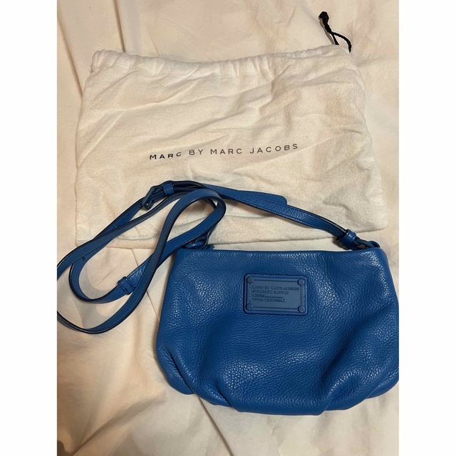 MARC BY MARC JACOBS(マークバイマークジェイコブス)のMarc by Marc Jacobs ショルダーバック　ブルー レディースのバッグ(ショルダーバッグ)の商品写真